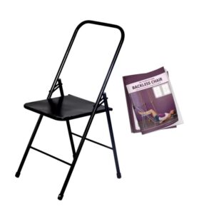 Backless Yoga Chair for Holding, Alignment, Flexibility | Size: Tall | Capacity: 100kg